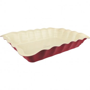 Форма прямоугольная RONDELL WAVY 38x27 см Форма прямоугольная RONDELL WAVY 38x27 см