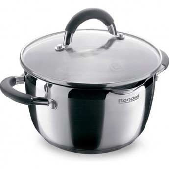 Кастрюля с крышкой RONDELL FLAMME 20 см, 3,2 л