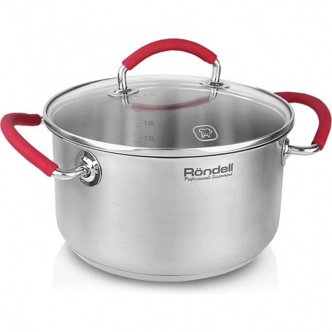 Кастрюля с крышкой RONDELL SORGE 18 см, 2,1 л RDS-1219