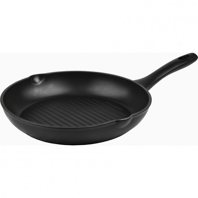 Сковорода-гриль с желобками для слива RONDELL 28x28х5 см RDA-763